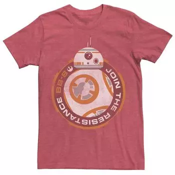 Мужская футболка Star Wars The Force Awakens BB-8 Join the Resistance Tee