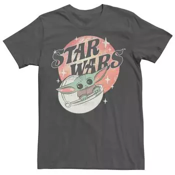 Мужская футболка Star Wars The Mandalorian Grogu The Child Rocks Licensed Character
