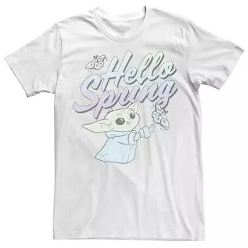 Мужская футболка Star Wars The Mandalorian Hello Spring