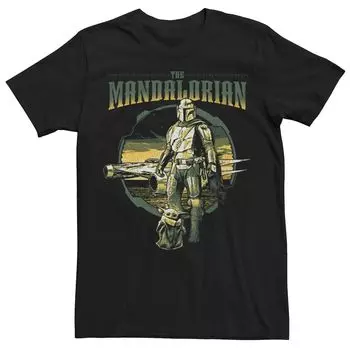 Мужская футболка Star Wars The Mandalorian Mando Volume Three Licensed Character