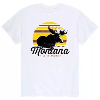Мужская футболка State Parks Montana Licensed Character