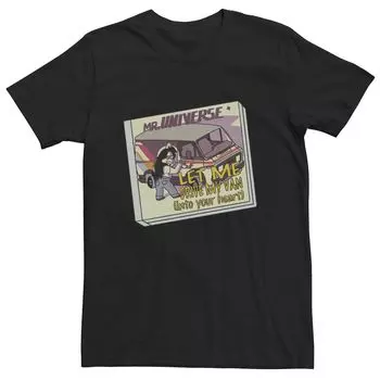 Мужская футболка Steven Universe Let Me Drive My Van Into Your Heart с обложкой альбома Licensed Character