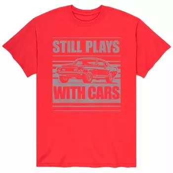 Мужская футболка Still Plays With Cars Licensed Character