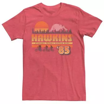 Мужская футболка "Stranger Things" Hawkins Strange Things 85 в стиле ретро Licensed Character