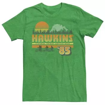 Мужская футболка "Stranger Things" Hawkins Strange Things 85 в стиле ретро Licensed Character