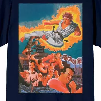 Мужская футболка Street Fighter Рю Licensed Character