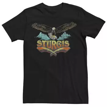 Мужская футболка Sturgis Eagle Flying Licensed Character