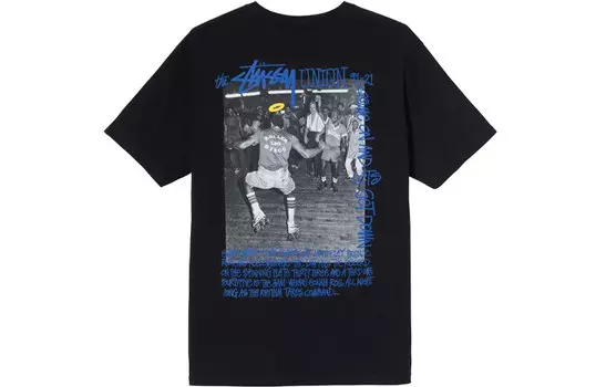 Мужская футболка Stussy, цвет Black
