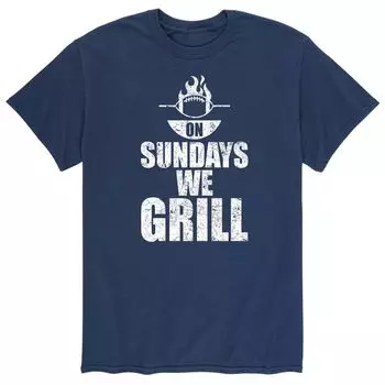 Мужская футболка Sundays We Grill Licensed Character