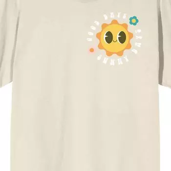 Мужская футболка Sunny Days с рисунком солнца Licensed Character
