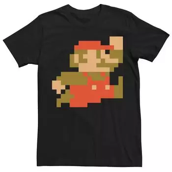 Мужская футболка Super Mario Pixel Licensed Character