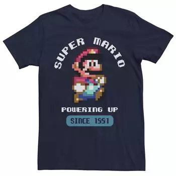 Мужская футболка Super Mario World Kingdom Hero Licensed Character