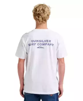 Мужская футболка Surf Company Quiksilver, белый