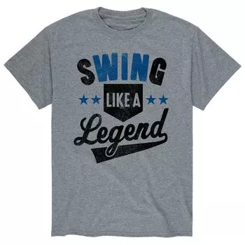 Мужская футболка Swing Like A Legend Licensed Character