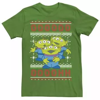 Мужская футболка-свитер с изображением мультфильма Disney/Pixar Toy Story Aliens Ugly Christmas Licensed Character