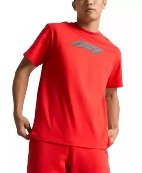 Мужская футболка свободного кроя F1 ESS+ Puma, красный