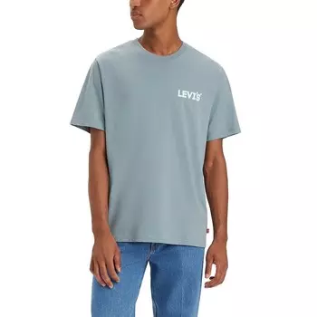 Мужская футболка свободного кроя с короткими рукавами и графикой Levi's, цвет Trooper