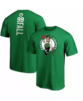 Мужская футболка Tacko Fall Kelly Green Boston Celtics Playmaker с именем и номером Fanatics, зеленый