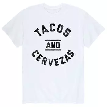 Мужская футболка Tacos And Cervezas Licensed Character