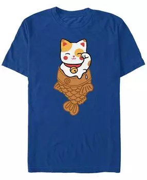 Мужская футболка taiyaki ice cat с круглым вырезом и короткими рукавами Fifth Sun