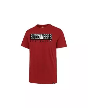 Мужская футболка Tampa Bay Buccaneers Dub Major Super Rival '47 Brand, красный