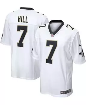 Мужская футболка taysom hill white new orleans saints game jersey Nike, белый