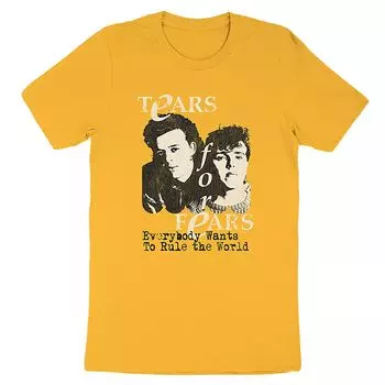 Мужская футболка Tears For Fears Rule The World Licensed Character