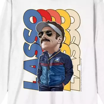 Мужская футболка Ted Lasso TV Series с длинными рукавами и рисунком Ted Licensed Character