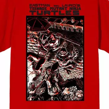 Мужская футболка Teenage Mutant Ninja Turtles Comic Origins Casey Jones & Raphael Comic Art Graphic Licensed Character