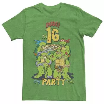 Мужская футболка Teenage Mutant Ninja Turtles Dude I'm 16 Licensed Character