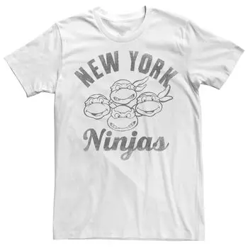 Мужская футболка Teenage Mutant Ninja Turtles New York Head Shot Licensed Character