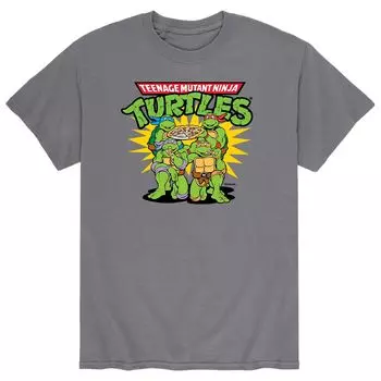 Мужская футболка Teenage Mutant Ninja Turtles Pizza Dudes Licensed Character