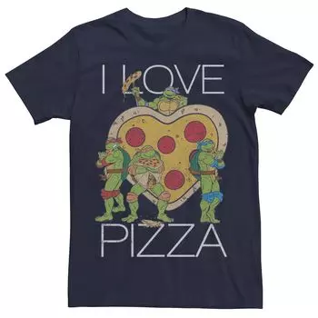 Мужская футболка Teenage Mutant Ninja Turtles Pizza Heart Licensed Character