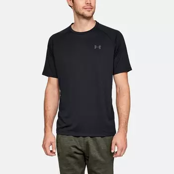 Мужская футболка тек 2 0 Under Armour, черный