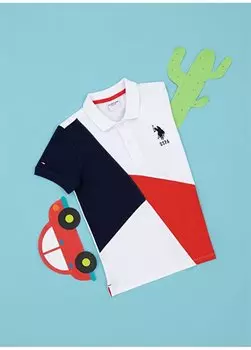 Мужская футболка темно-синего цвета T-ORTEKIDS U.S. Polo Assn., темно-синий