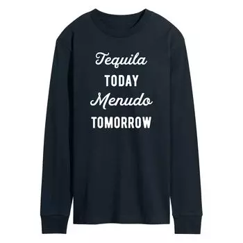 Мужская футболка Tequlia Today Menudo Tomorrow с графическим рисунком Licensed Character