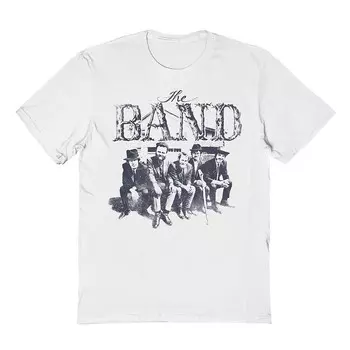 Мужская футболка The Band Licensed Character, белый
