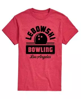 Мужская футболка the big lebowski lebowski bowling AIRWAVES, красный