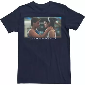 Мужская футболка The Breakfast Club Breakfast Club Love Photo Real Licensed Character, синий