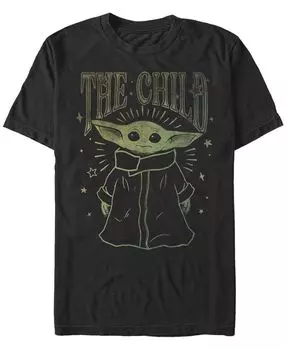 Мужская футболка The Child с коротким рукавом и круглым вырезом Fifth Sun, цвет Black