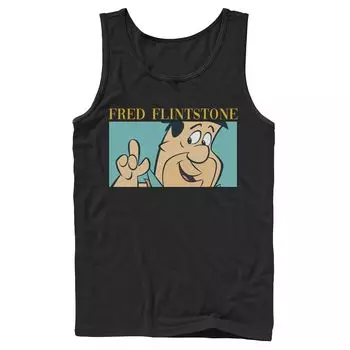 Мужская футболка The Flintstones Fred Tank Licensed Character