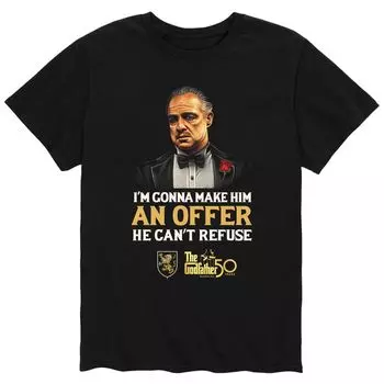 Мужская футболка The Godfather Make Him Offer Licensed Character