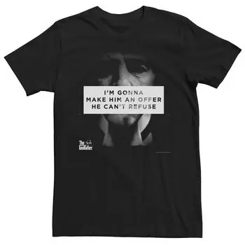 Мужская футболка The Godfather — предложение, от которого он не может отказаться Licensed Character