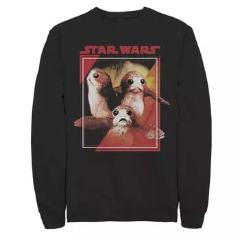 Мужская футболка The Last Jedi Porgs Paint Portrait Box Star Wars