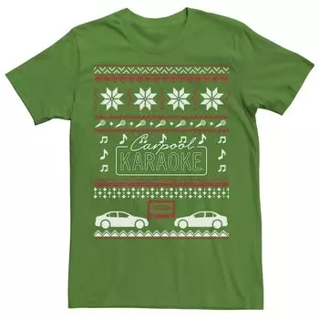 Мужская футболка The Late Late Show с Джеймсом Кордоном Ugly Christmas Tee Licensed Character