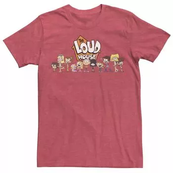 Мужская футболка The Loud House Group Shot Licensed Character