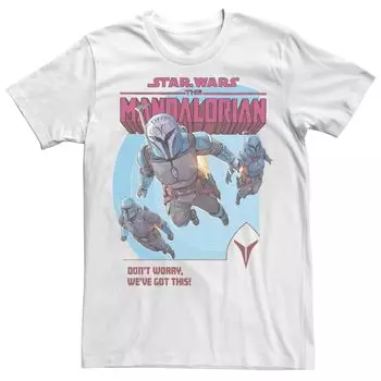 Мужская футболка The Mandalorian Don't Worry Tee Licensed Character