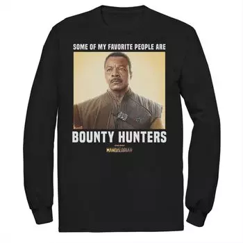 Мужская футболка The Mandalorian Favorite People Are Bounty Hunters Star Wars