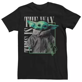 Мужская футболка The Mandalorian The Child The Way Star Wars