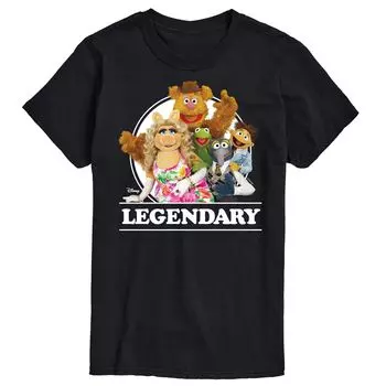 Мужская футболка The Muppets Legendary от Disney Licensed Character, черный